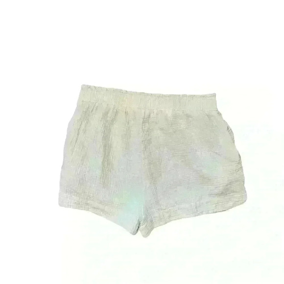 Mable ivory cotton gauze shorts - Picture 2 of 4